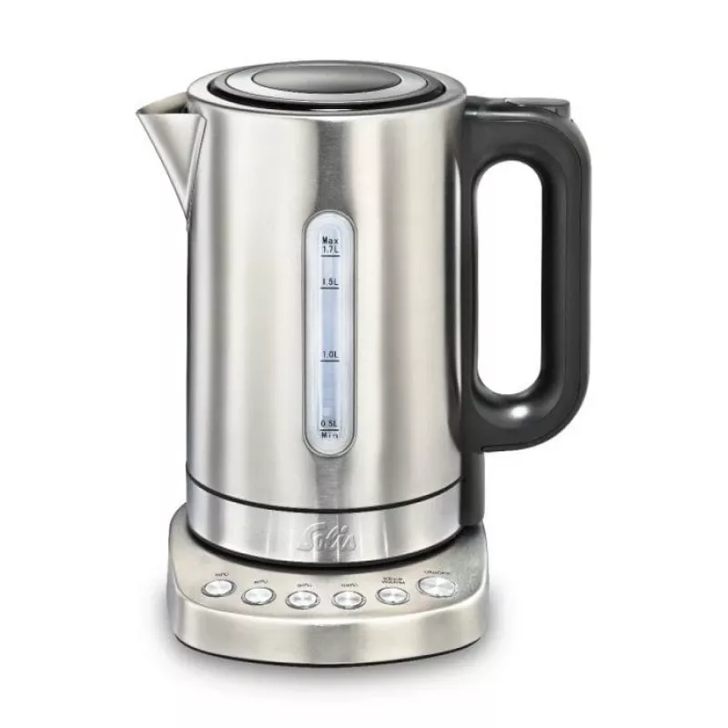 Hervidor de agua eléctrico Solis 1,7 L 2200 W acero inoxidable