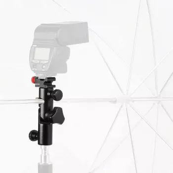 Walimex soporte metálico para flash y paraguas (1017040)