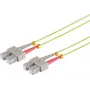 Cable de fibra óptica ShiverPeaks 07-510115 0,5 m SC, gris, lima