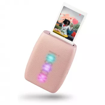 Impresora de fotos Fujifilm Instax Mini Link 3 rosa Bluetooth impresora instantánea portátil