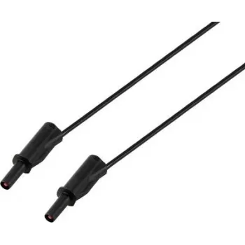 Voltcraft MSB-532 Cable de prueba 4 mm 1 m negro 2,5 mm² CAT IV 600 V 32 A (VC-16832955)