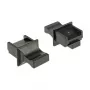 Tapa protectora para conector hembra RJ-45 DeLOCK 64020 negro 10 uds.