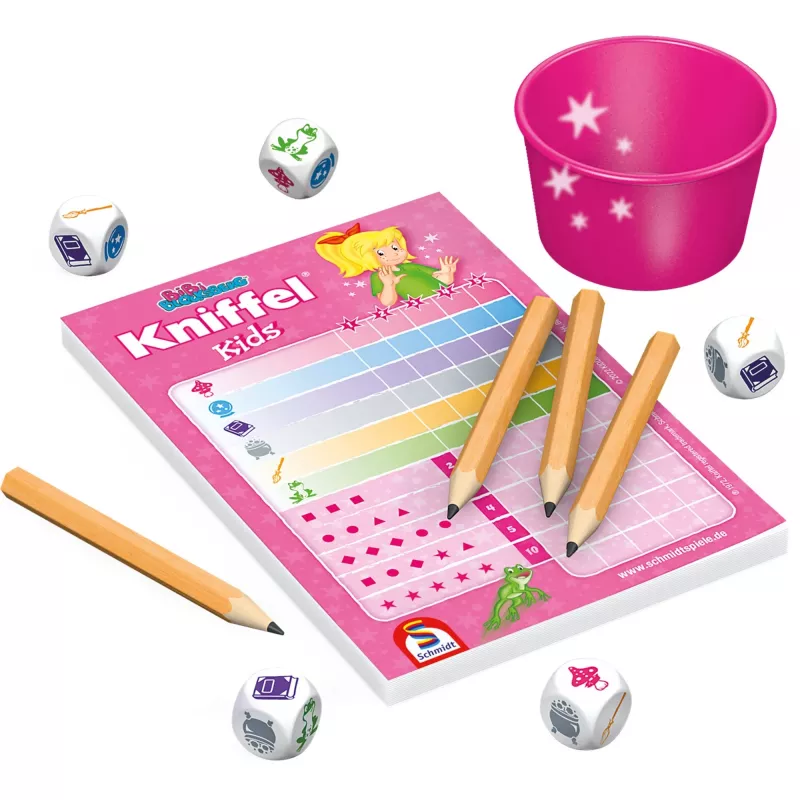 Bibi Blocksberg, Kniffel ® Kids, juego de dados