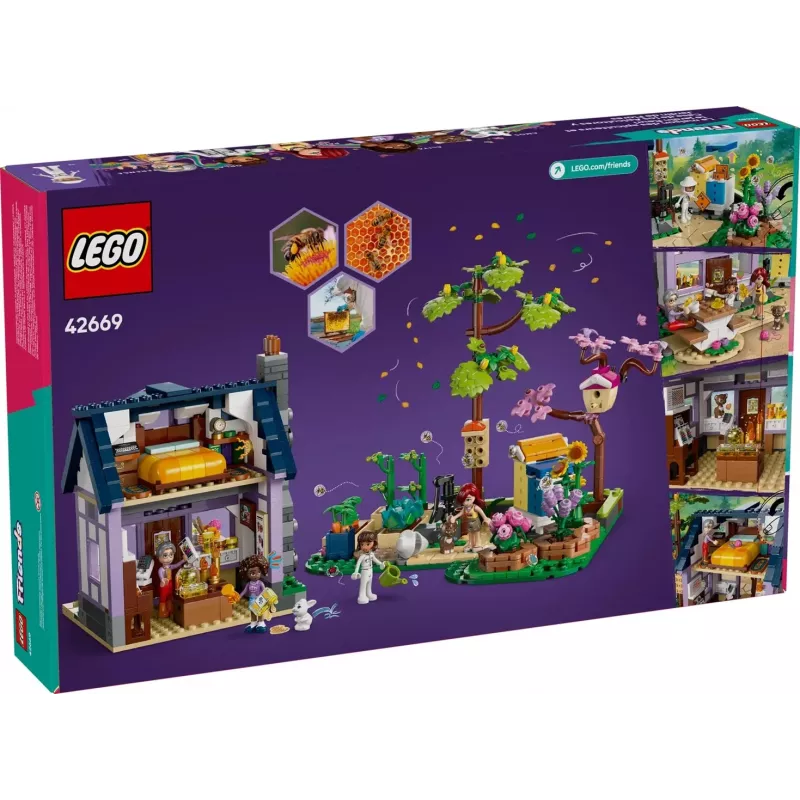 LEGO FRIENDS 42669 Casa de apicultor y jardín de flores