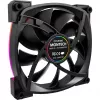 Ventilador Montech RX120 PWM 12 cm negro 720–1760 RPM rodamiento rifle