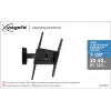 Vogels | Soporte de pared | MA3030-A1 | Orientable | 32-65 | Capacidad máx. 25 kg | Negro