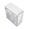 Caja de ordenador gaming Fornax 500, blanca