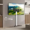Soporte/pie de TV ONKRON TS1140-W para pantallas de 66–165,1 cm (26 inch–65 inch), 35 kg, VESA 100x100–400x400, altura 880–1100 mm, blanco