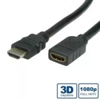 VALUE Secomp VALUE Cable HDMI High Speed con Ethernet - Cable HDMI con extensión Ethernet - HDMI (M)
