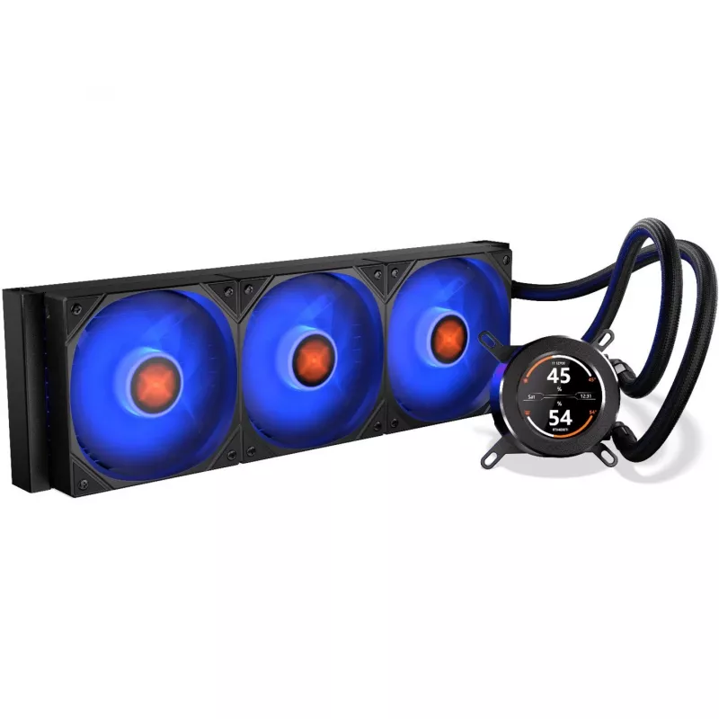 HydroGlance 360 LCD, refrigeración líquida negra