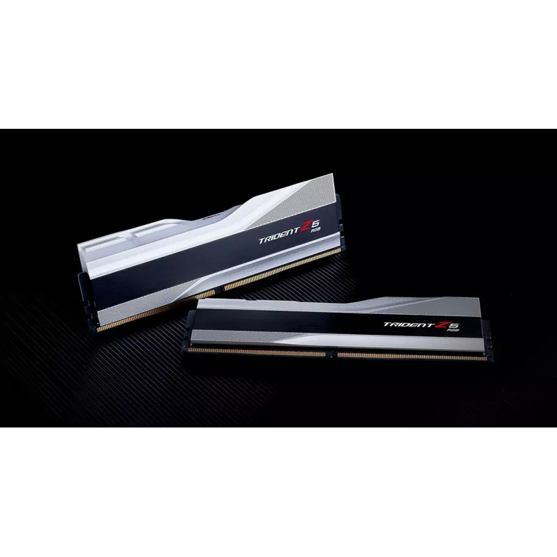 Memoria RAM 32GB DDR5 5600 CL28 Trident Z5 RGB plata