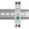 Relé WiFi para carril DIN QOLTEC 50881 — relé de conmutación de red 63A para instalaciones eléctricas