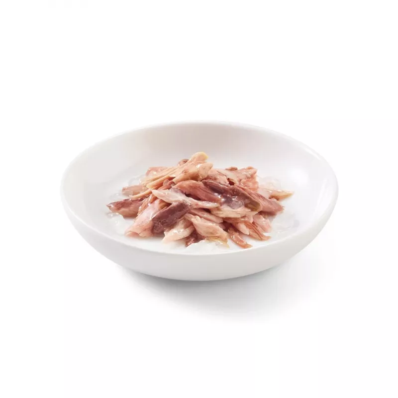 SCHESIR atún con ternera en gelatina - Comida húmeda para gatos - 85 g
