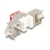 Módulo Keystone DeLOCK 88115 plano rojo RJ-45 10 uds.