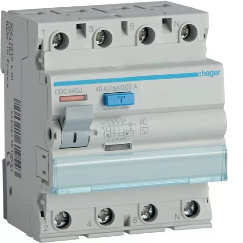 Accesorio para caja eléctrica Hager CDC440J