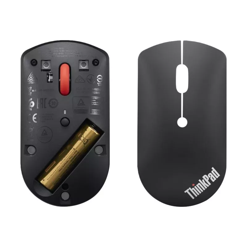 Ratón Lenovo 4Y50X88823 Office ambidiestro Bluetooth Óptico 2400 DPI