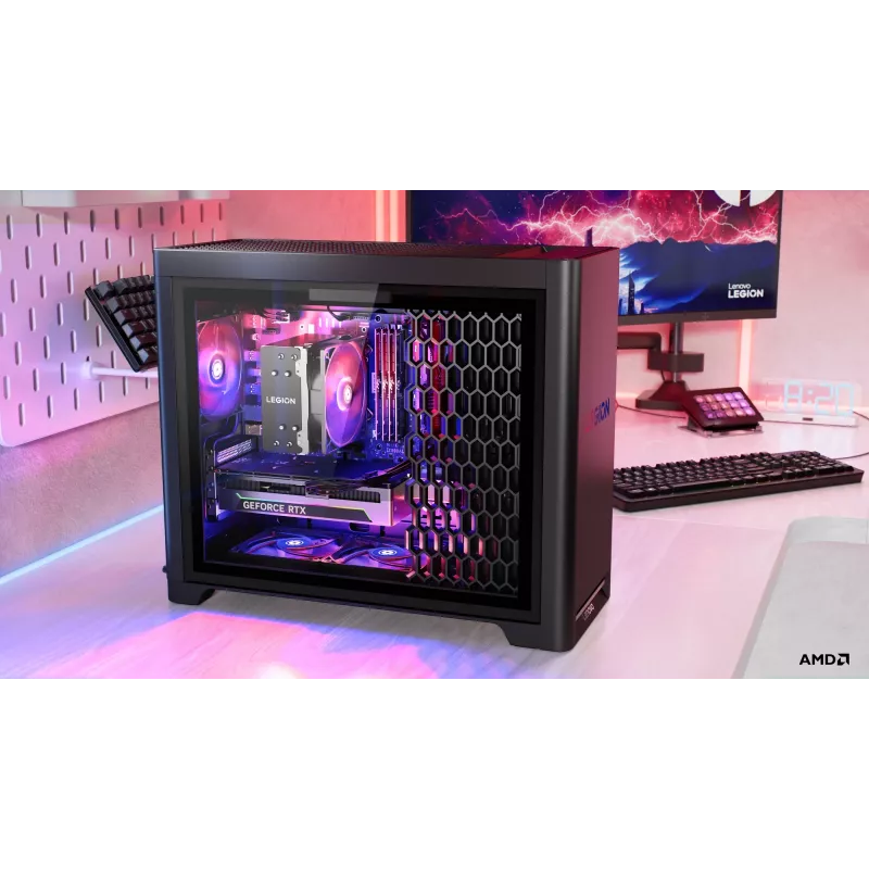Lenovo Legion | T5 30AGB10 | Sobremesa | Torre | AMD Ryzen 7 | 7700X | 32 (2x16GB) GB | UDIMM DDR5 | 512 GB | NVIDIA GeForce RTX 5070 | Sin teclado | Windows 11 Pro | Garantía 24 meses