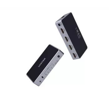 Conmutador de vídeo HDMI Unitech V1110A 4K 1.4b 5V 1A