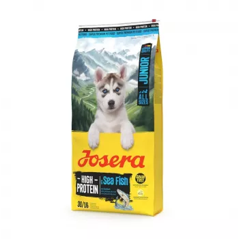 Pienso seco para perros JOSERA High Protein Junior Sea Fish 12,5 kg — para cachorros en crecimiento