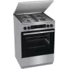 Gorenje GKS6C71XF Cocina independiente con horno Plata