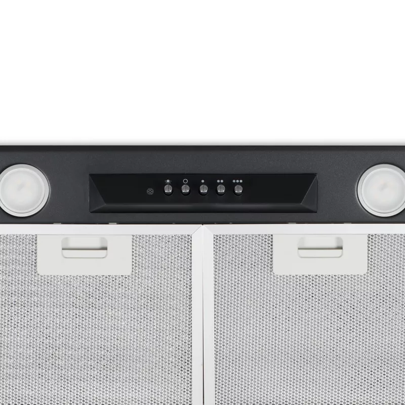 CATA GT-PLUS 45 BK/M 02030408 campana extractora (canopy), 60 cm, 645 m³/h, clase energética C, LED, filtros metálicos, control mecánico, negra
