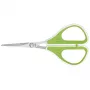Tijeras WEDO 975 411 universales corte recto individual 114 mm, verde/blanco