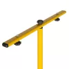 Trípode MACLEAN MCE583 altura ajustable para focos, estructura metálica, amarillo