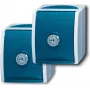 Busch Jaeger Accesorio alimentación eléctrica toma de corriente CEE 7/3 Azul - Gris (2083-0-0816)