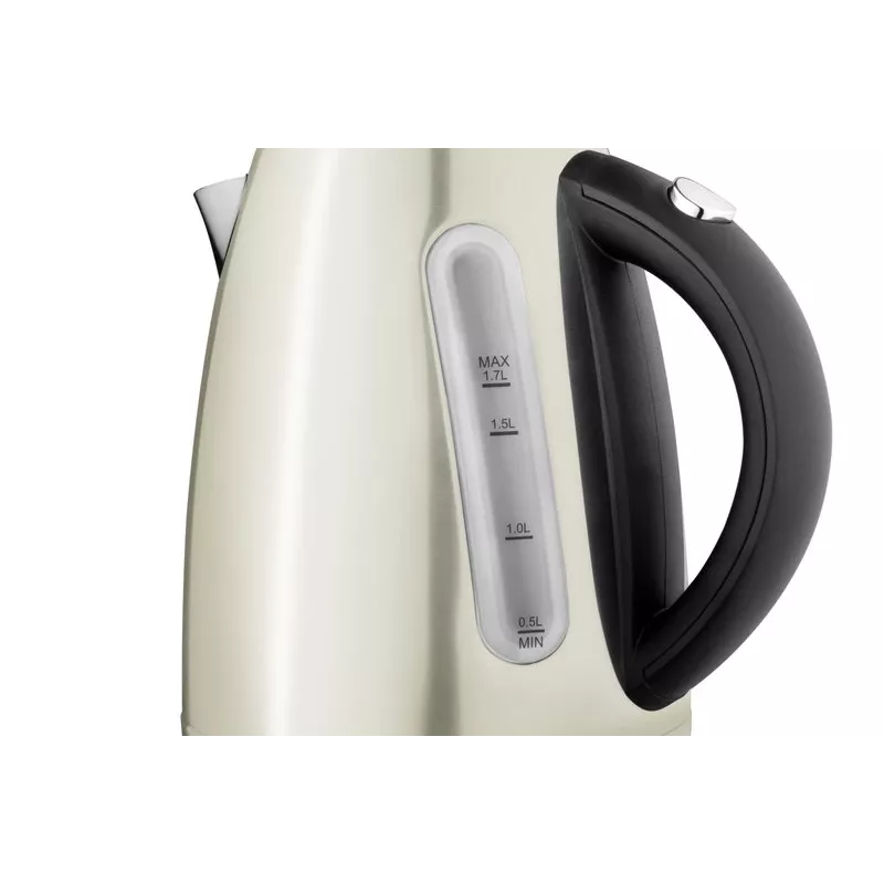 ETA | Hervidor | ELA ETA859890070 | Estándar | 2100 W | 1,7 L | Acero inoxidable | Base giratoria 360° | Crema