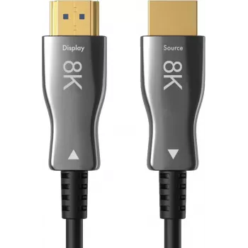 Claroc Cable HDMI 2.1 AOC, M/M, 4K@120Hz, 8K@60Hz, 20 m, FEN-HDMI-21-20M