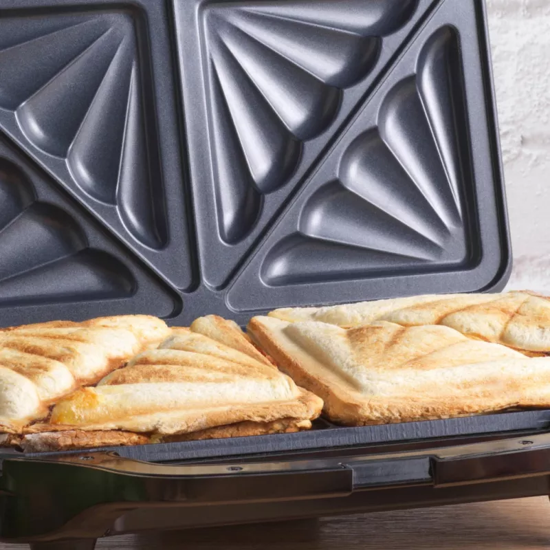 Petra PT2017TVDE Sandwichera Deep Fill