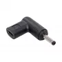 Akyga AK-ND-C05 Adaptador de carga USB-C a DC 3,5 x 1,35 mm para portátiles, 18,5-20 V, 100 W