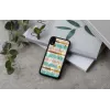 Funda protectora para móvil iKins para iPhone XR — funda protectora menta y negra