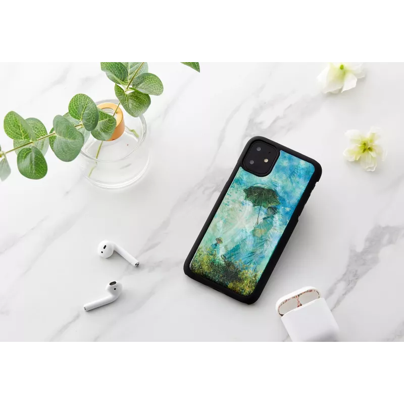 Funda para smartphone iKins para iPhone 11 — diseño Camille Negro, funda protectora