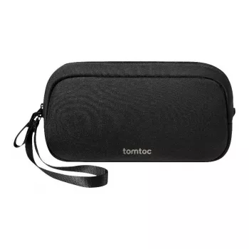 Funda accesorio Tomtoc Light-T12 de Tomtoc (negro) — organizador compacto para cables y accesorios pequeños
