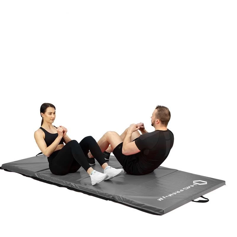 Esterilla de entrenamiento polivalente HMS Fitness MGS01 gris
