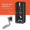 Soporte de pared Vogels | Soporte de pared para altavoz para Sonos Era 300 | Inclinable, orientable | Capacidad de carga máxima 7 kg | Negro