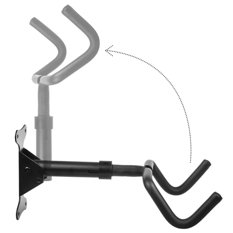 Soporte de bicicleta de pared MACLEAN MC-431 – soporta hasta 30 kg, almacenamiento de bicicletas que ahorra espacio