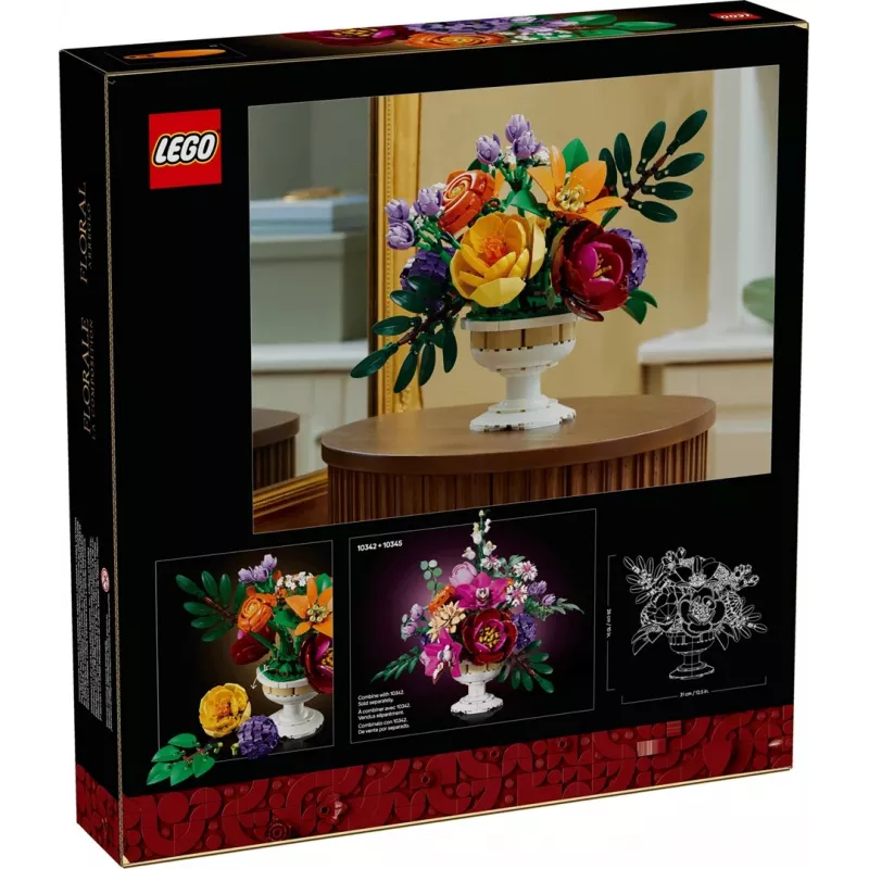 LEGO® Botanicals 10345 - Centro de flores