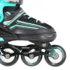 Patines 2IN1 Nils Extreme NH18190 negro/azul talla M (34-38) con patines de hockey intercambiables