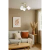 Activejet AJE-EMILY 3P GOLD E27 lámpara colgante 3x40W