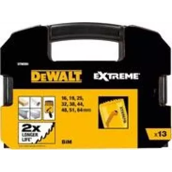DeWALT DT90350-QZ juego de sierras de corona universales BIM, 13 uds.