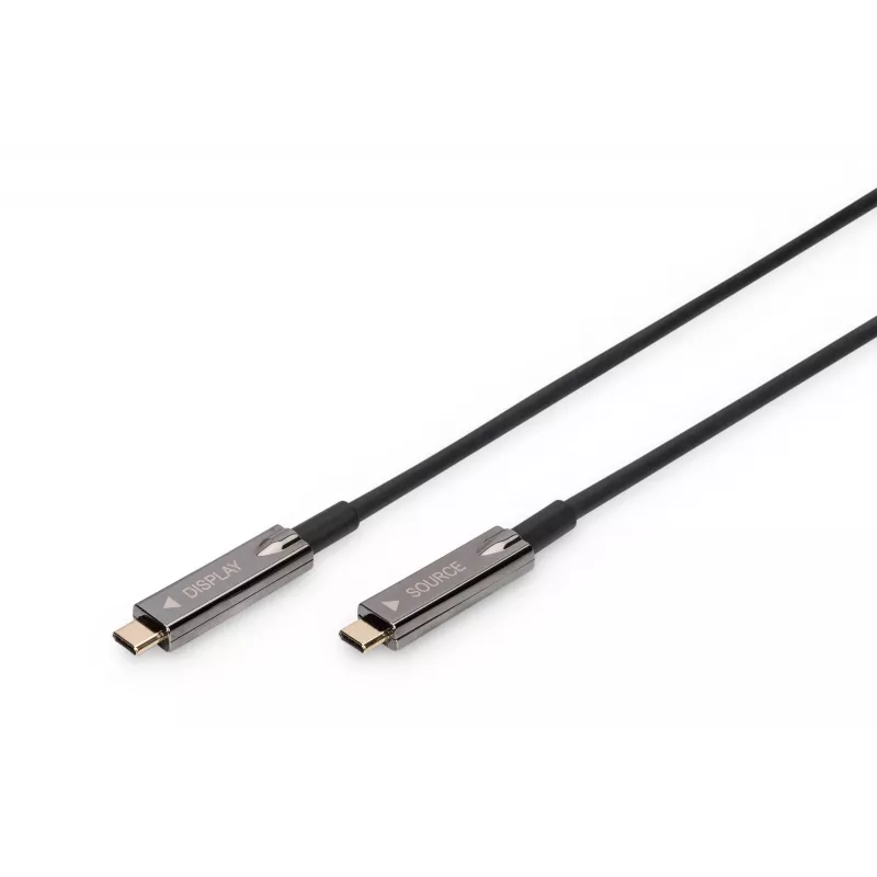 DIGITUS Cable de conexión AV USB-C AOC 10 m 4