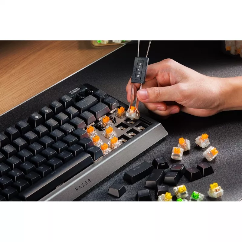 Teclado Razer BlackWidow V4 Gaming USB QWERTY US English Negro