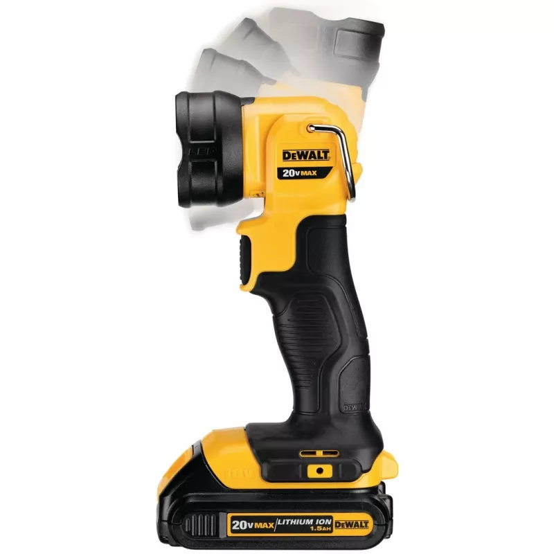 Luz LED orientable a batería Dewalt 18V XR Li-Ion - unidad base