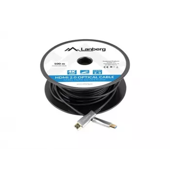 Cable HDMI Lanberg CA-HDMI-20FB-1000-BK 100m