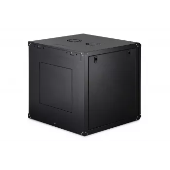 Caja de red de montaje en pared DIGITUS Dynamic-N DN-37111 — 12U, 600 x 600 mm, IP20, cerradura con llave
