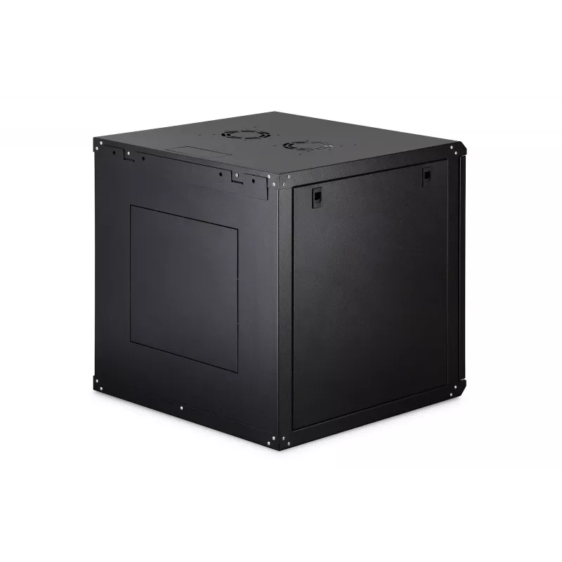 Caja de red de montaje en pared DIGITUS Dynamic-N DN-37111 — 12U, 600 x 600 mm, IP20, cerradura con llave