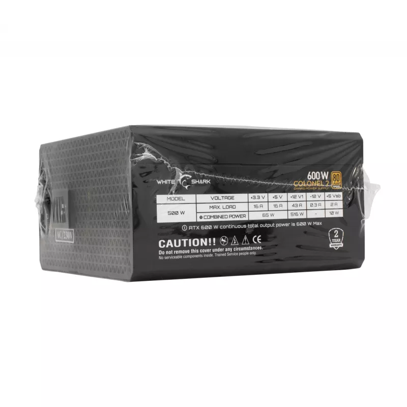 Fuente de alimentación White Shark GPSU-B600S Colonel-2 600W