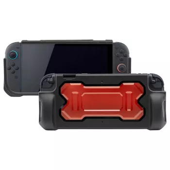 Funda rígida Nintendo Subsonic SA5715 TPU negra roja